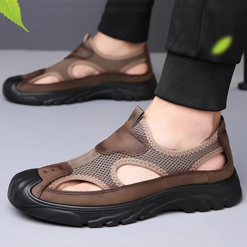 Austin | Men’s Orthopedic Breathable Outdoor Walking Sandals