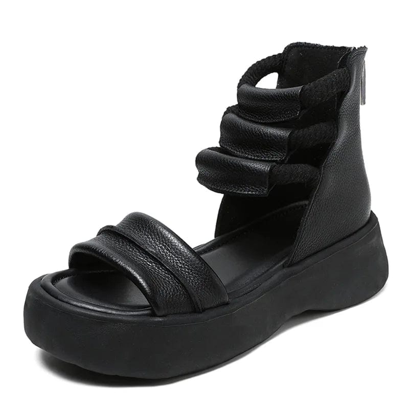 Georgie | Women’s Orthopedic Gladiator-Style Platform Sandals