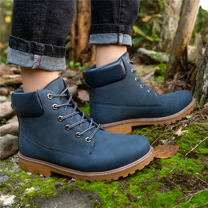 Orthopedic Balance High-Top Boots - Velvet Lined Comfort