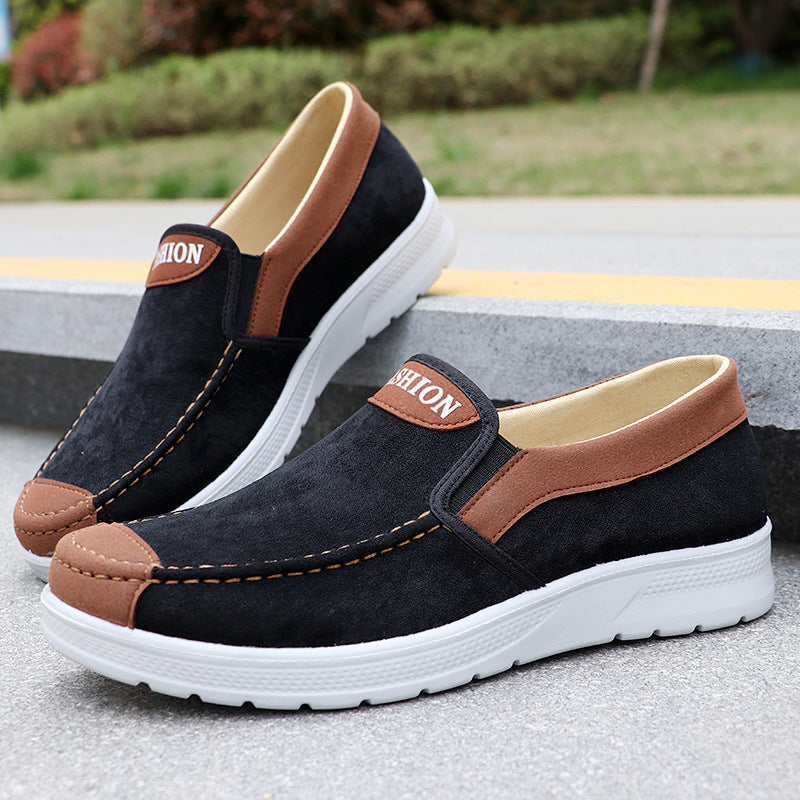 Orthopedic Balance Men’s Slip-On Shoes – Breathable Comfort
