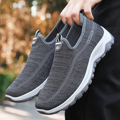 Eli | Slip-On Walking Sneakers with Cushioned Support Sole