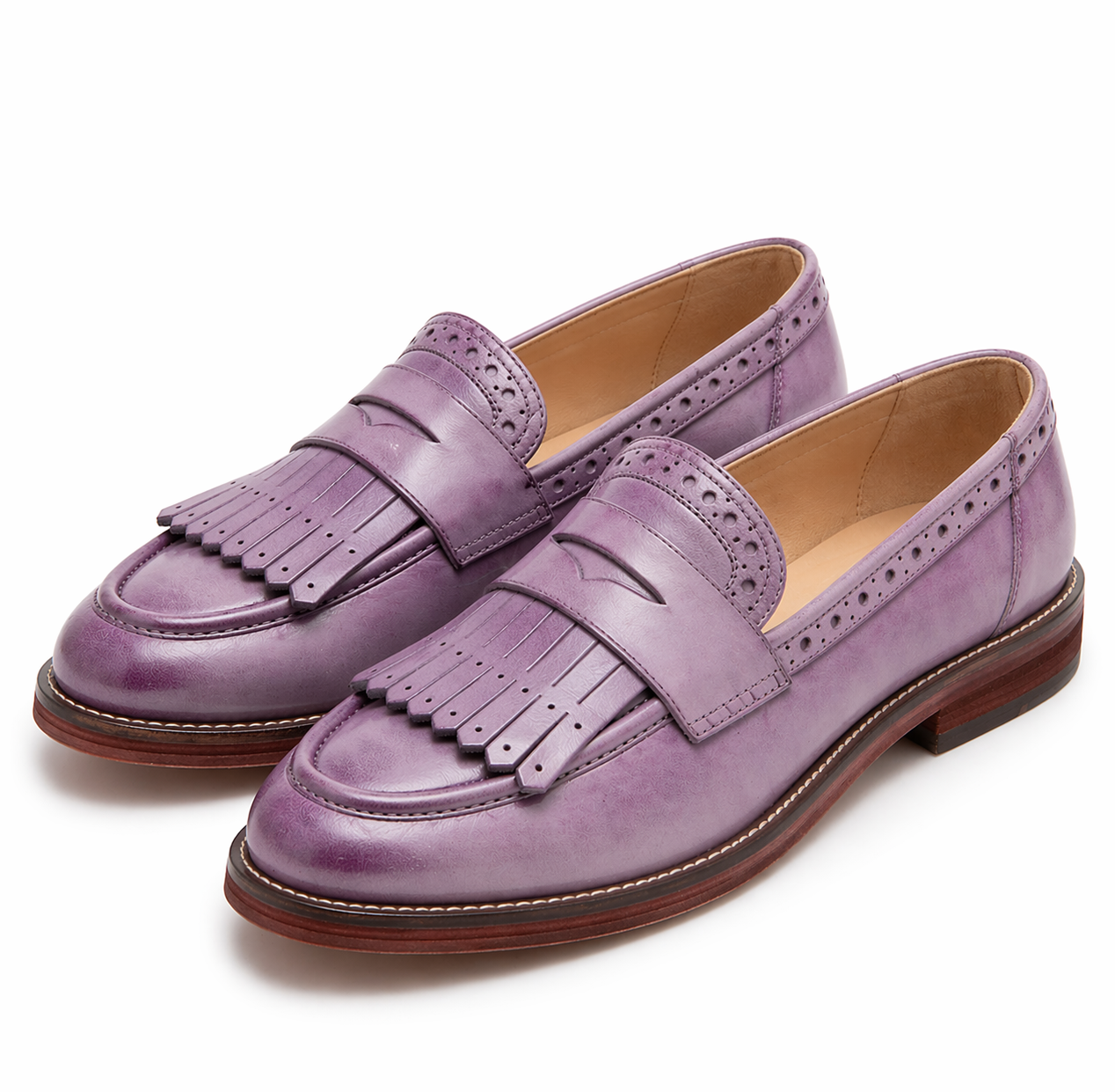 Orthopedic Balance Classic Fringe Loafers – Elegant Vintage Comfort Slip-On Shoes