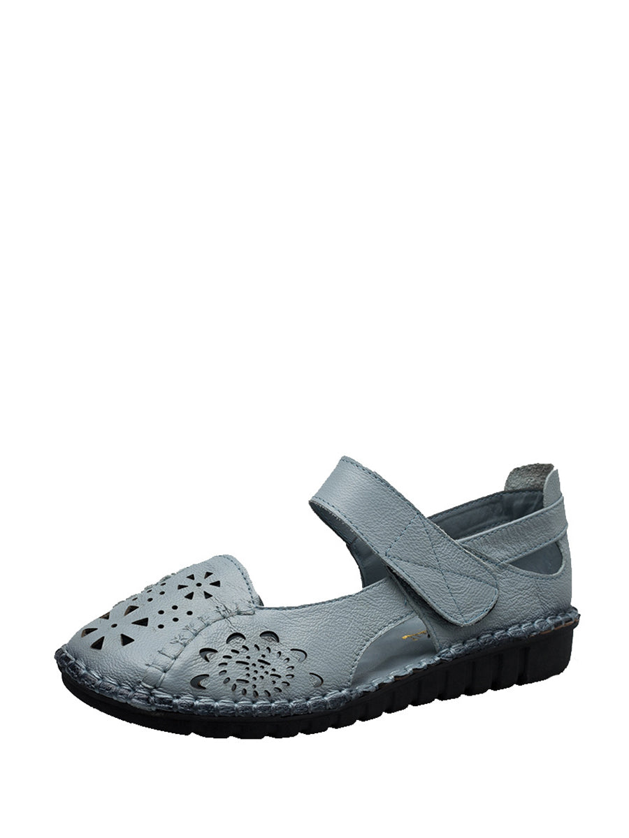 Hazel | Women’s Orthopedic Perforated Casual Mary Jane Flats