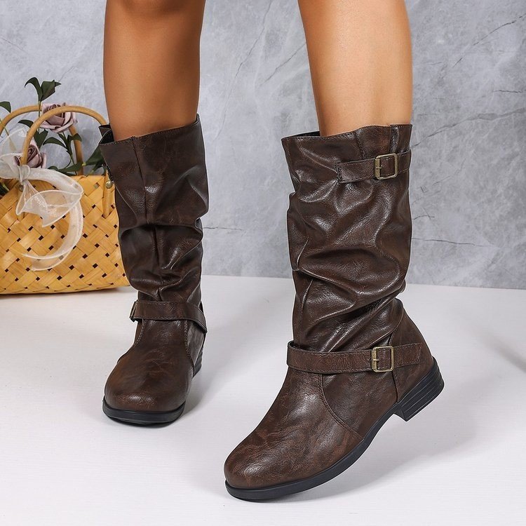 Orthopedic Balance Slip-On Martin Boots - Supportive Comfort