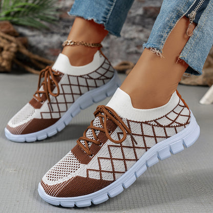 Magnolia | Women’s Orthopedic Breathable Knit Walking Sneakers