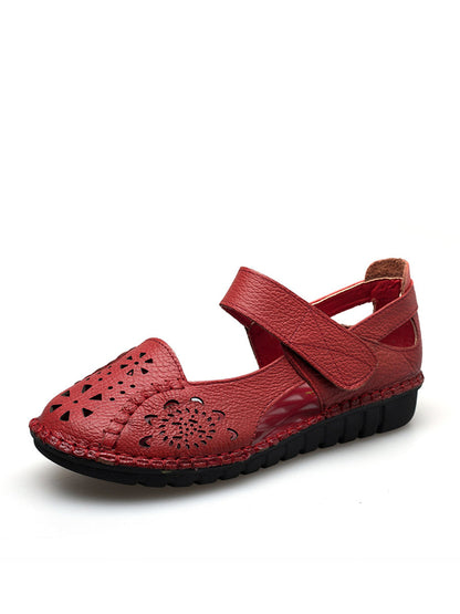 Hazel | Women’s Orthopedic Perforated Casual Mary Jane Flats