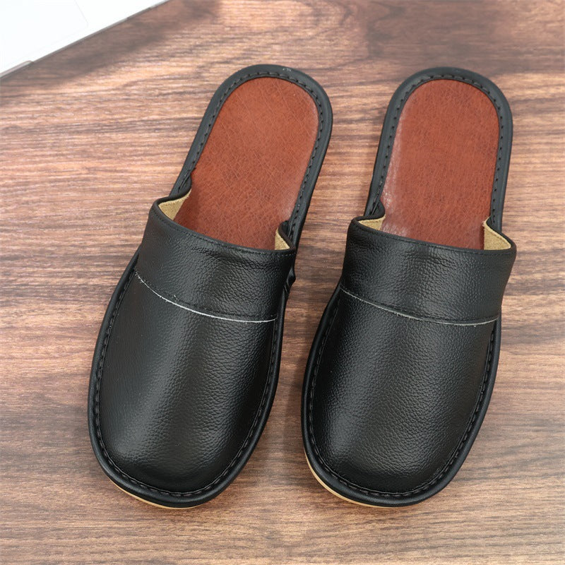 Orthopedic Balance | Classic Leather Slip-On Mule Clogs