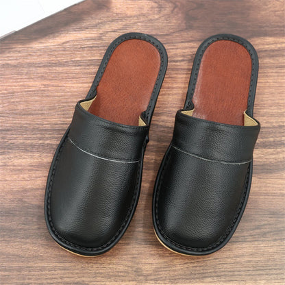 Orthopedic Balance | Classic Leather Slip-On Mule Clogs