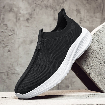 Orthopedic Balance Women’s Mesh Slip-On Sneakers – Breathable Lightweight Walking Shoes