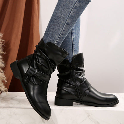 Orthopedic Balance Warm Plus Size Fleece-Lined Boots