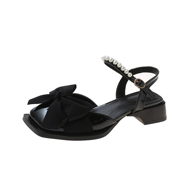 Orthopedic Balance | Bow Detail Platform Strap Sandals