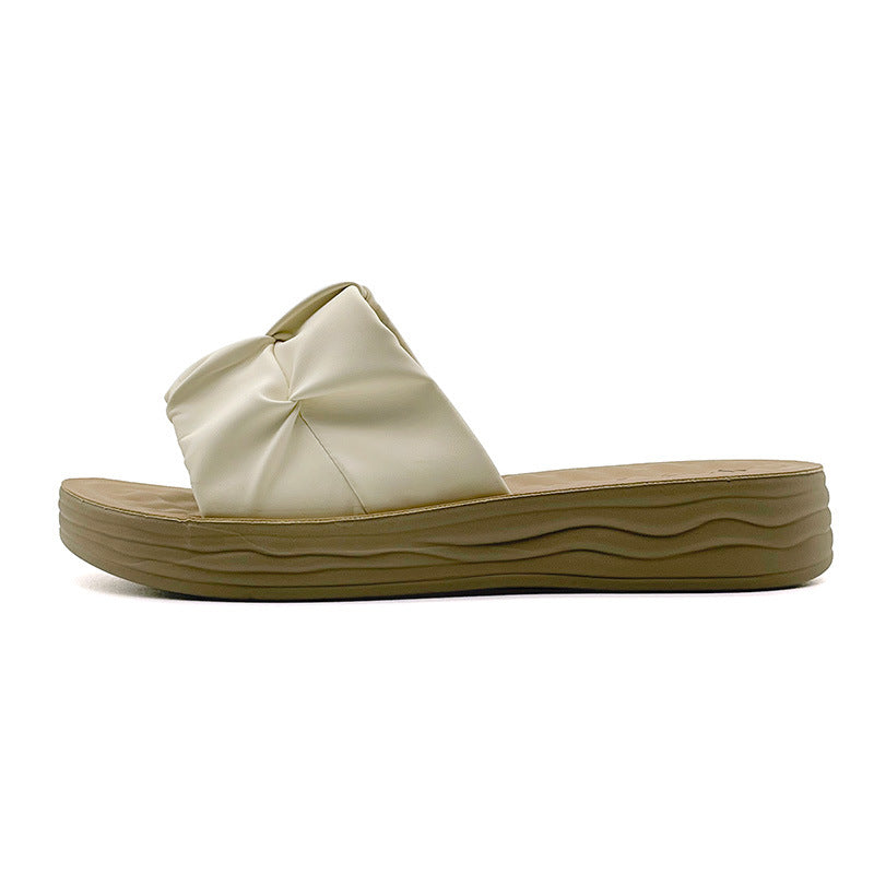 Orthopedic Balance | Cushioned Cross Strap Slide Sandals