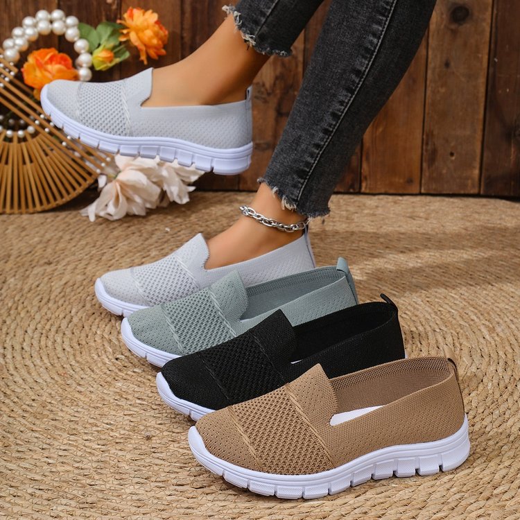 Orthopedic Balance Mesh Flats - Breathable Casual Shoes Women