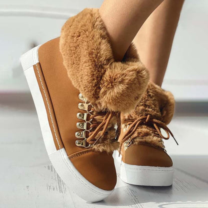 Hope | Women’s Orthopedic Winter Fur-Lined High-Top Sneakers