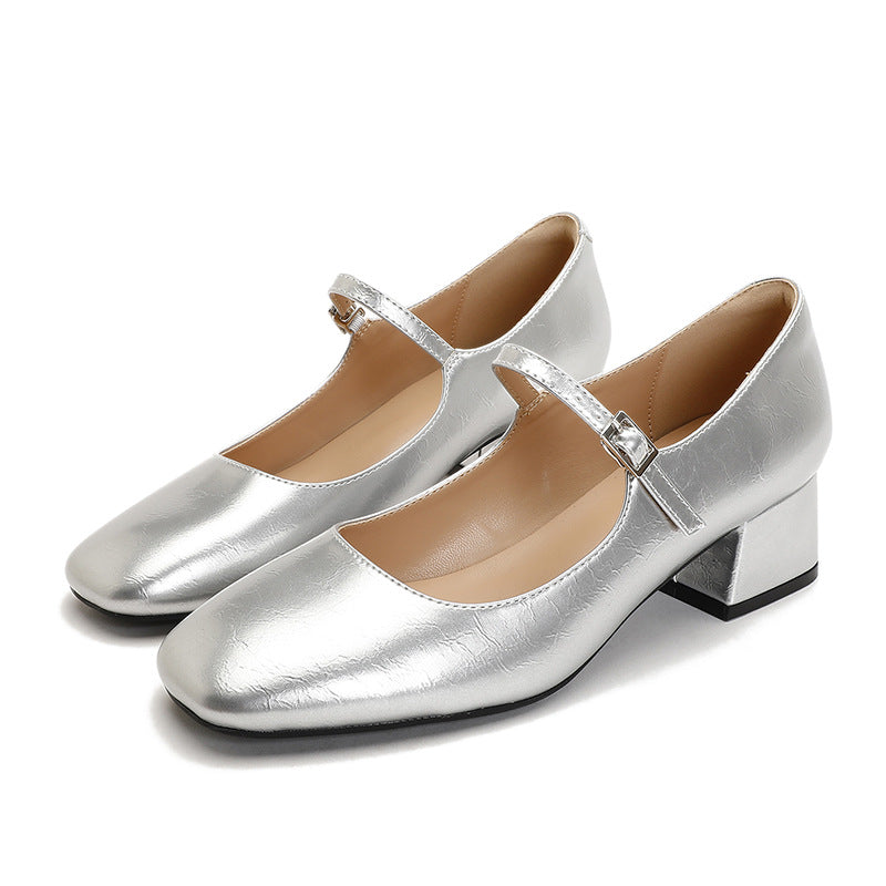 Orthopedic Balance Mary Jane Shoes - Patent Leather Comfort