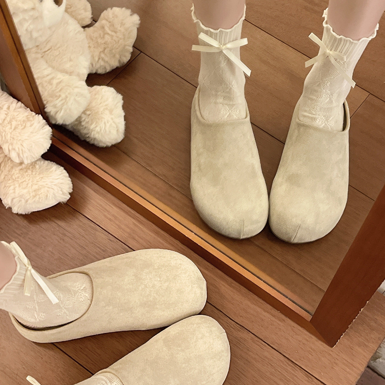 Orthopedic Balance | Cozy Suede Slip-On Mule Slippers