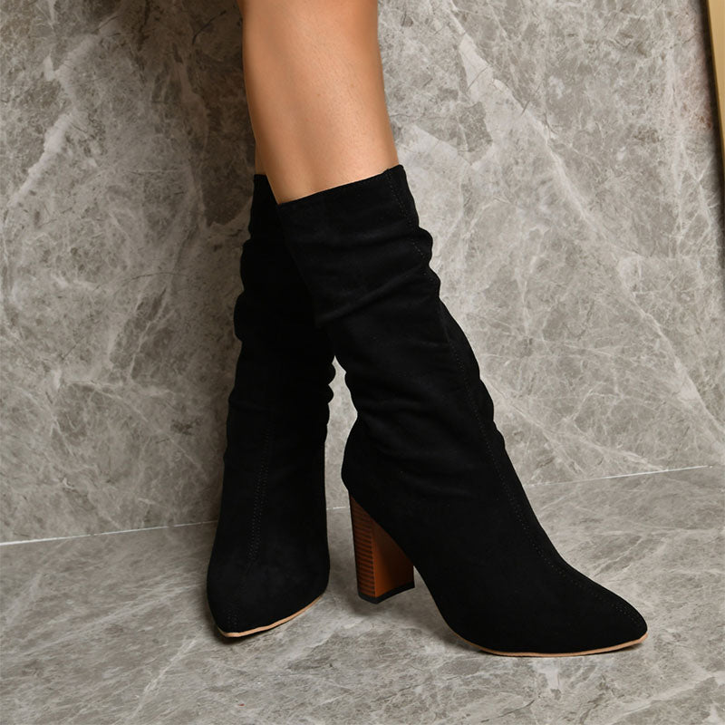 Madeline | GraceStep Orthopedic Slouch Heel Boots