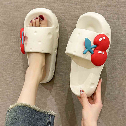 Orthopedic Balance Women’s Cartoon Slide Sandals – Lightweight Comfortable Slip-On Slippers