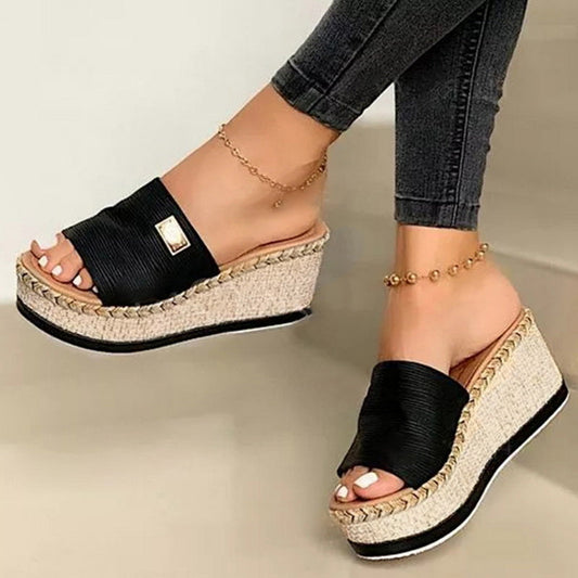 Orthopedic Balance Platform Wedge Sandals - Unique Elegance