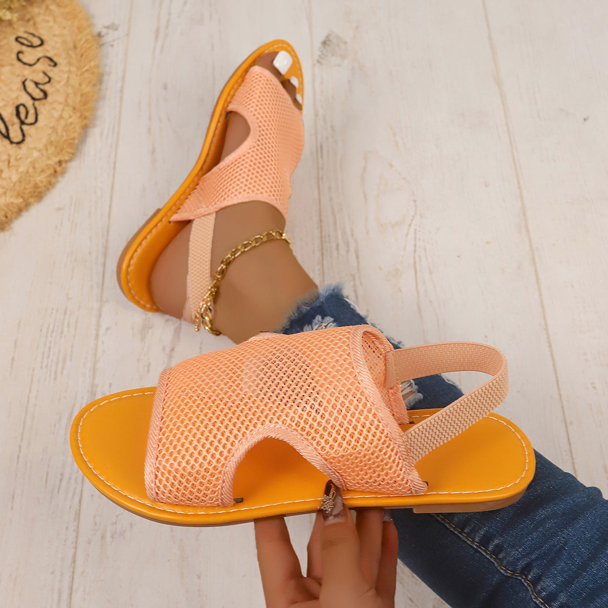 Orthopedic Balance Unique Mesh Sandals For Summer - Comfort And Style