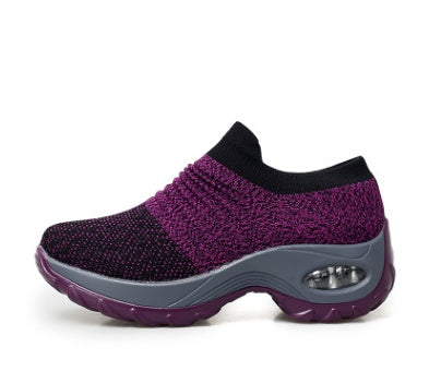Orthopedic Balance Soft And Lightweight Woven Rocking Shoes For Dancing