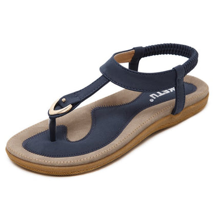 Orthopedic Balance Flat Heel Sandals - Summer Elegance And Comfort