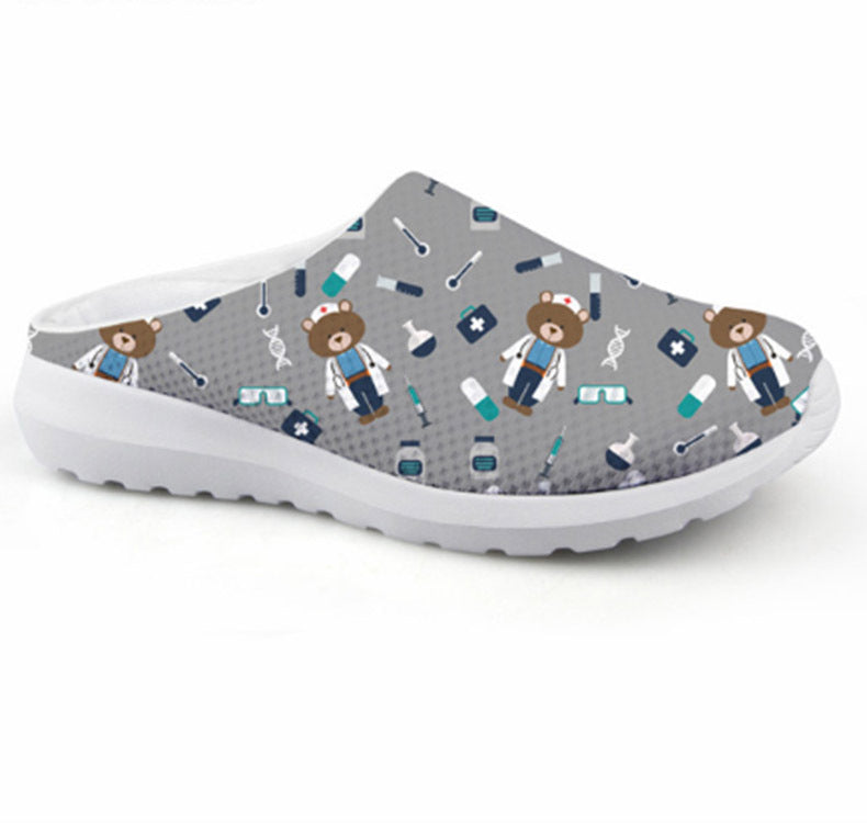 Orthopedic Balance Cartoon Print Lightweight Comfort Clogs
