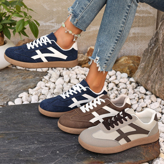 Orthopedic Balance Versatile Low-Top Lace-Up Sneakers For A Unique Style