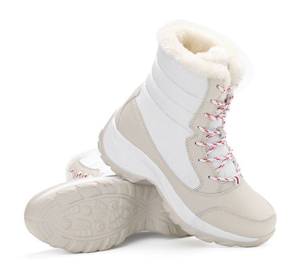 Mabel | Thermal Lace-Up Orthopedic Winter Snow Boots