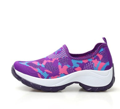 Orthopedic Balance Soft And Lightweight Woven Rocking Shoes For Dancing