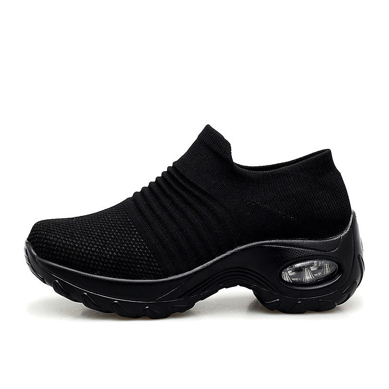 Orthopedic Balance Soft And Lightweight Woven Rocking Shoes For Dancing