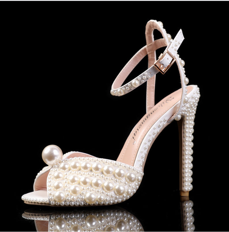 Orthopedic Balance Pu High Heel Shoes - Unique Elegance