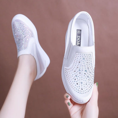 Orthopedic Balance Mesh Sneakers - Hidden Heel Comfort