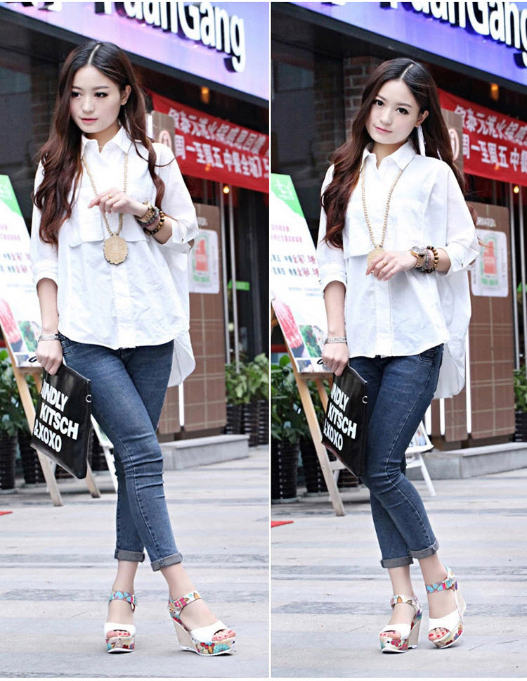 Orthopedic Balance Floral Heeled Sandals - Unique Elegance