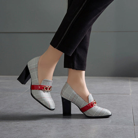 Orthopedic Balance Decorative Metal Shoes  - Unique And Elegant