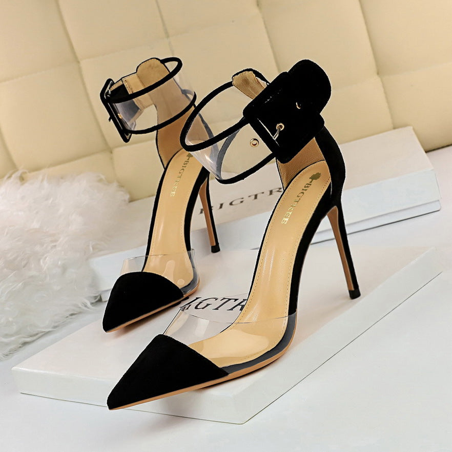 Orthopedic Balance Unique Transparent Heels For An Unparalleled Style