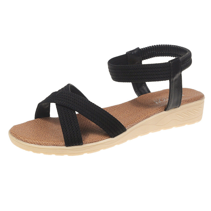 Orthopedic Balance Flat Sandals - Unique Elegance And Comfort