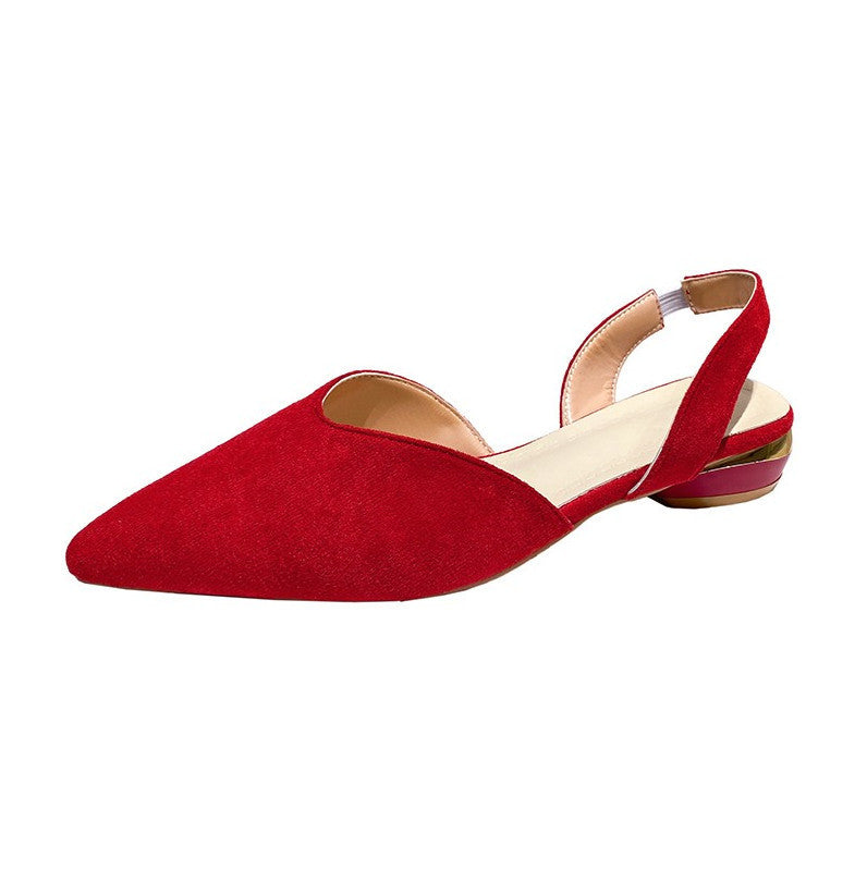 Orthopedic Balance Plus Size Open Low Heel Sandals