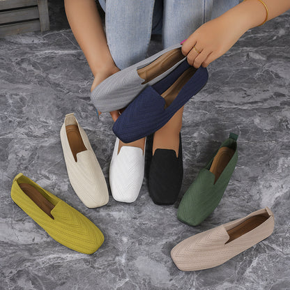 Anoura | Women’s Orthopedic Knit Slip-On Loafers