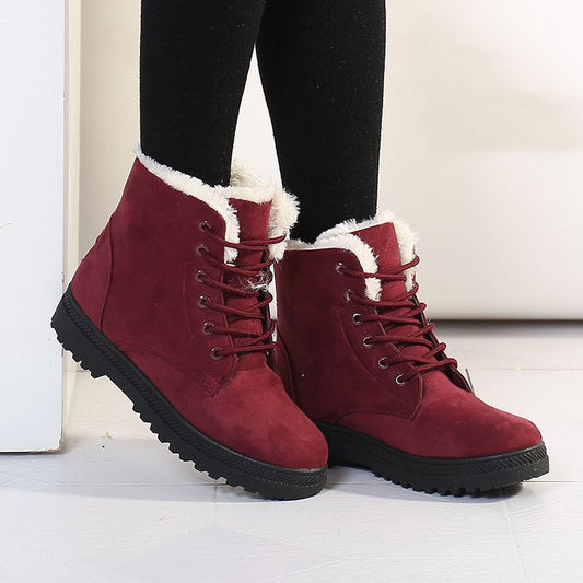 Madison | FrostLace Orthopedic Winter Lace-Up Boots