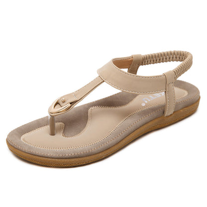 Orthopedic Balance Flat Heel Sandals - Summer Elegance And Comfort