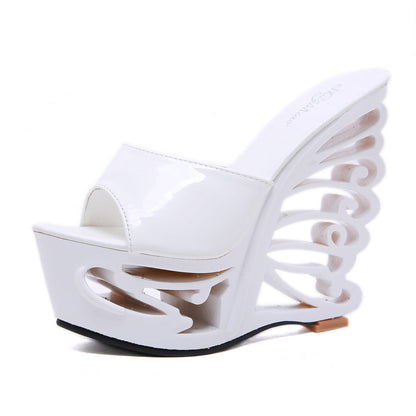 Orthopedic Balance Super High Heels With Contoured Soles - Unique Elegance