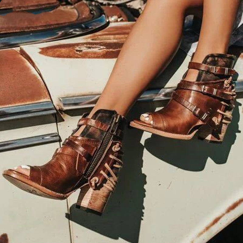 Orthopedic Balance Wedge Sandals - Roman Style Comfort