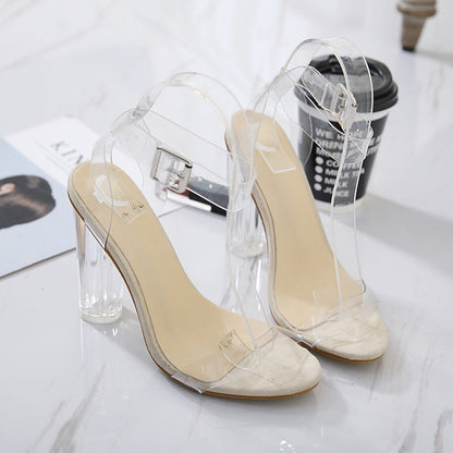 Orthopedic Balance Unique Transparent Pumps  - 