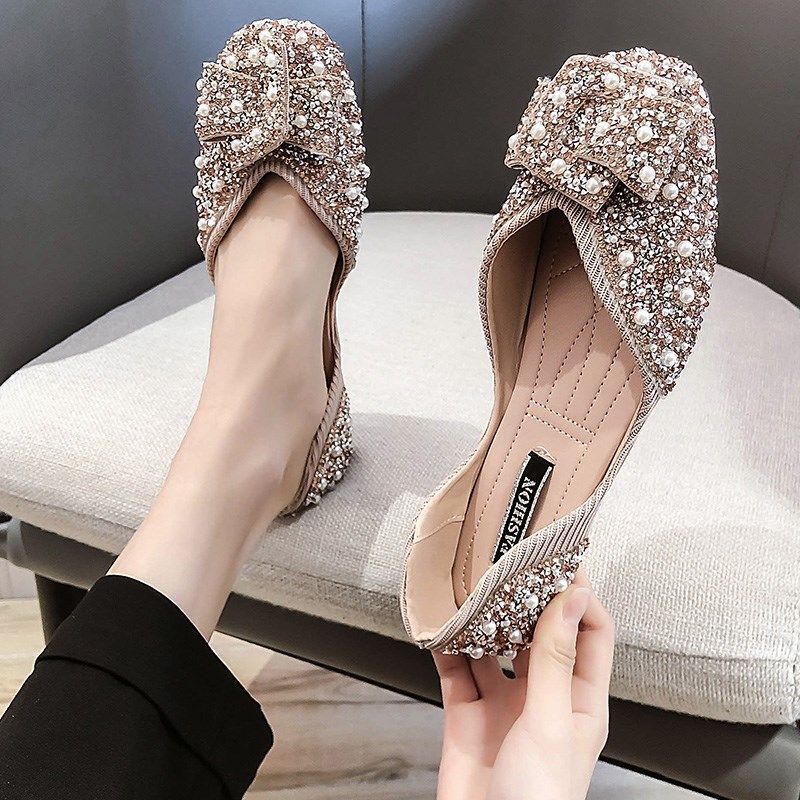 Orthopedic Balance Flat Shoes In Larger Sizes - Unique Elegance
