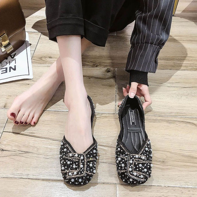 Orthopedic Balance Flat Shoes In Larger Sizes - Unique Elegance