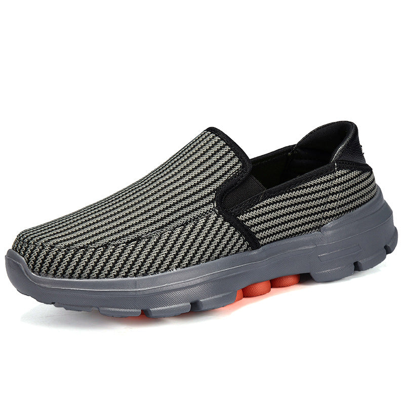 Orthopedic Balance Air Cushion Slip-On Sneakers – Breathable Comfort Walking Shoes