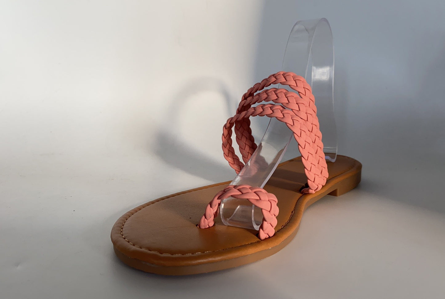 Orthopedic Balance Criss-Cross Toe Ring Flat Sandals