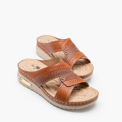 Orthopedic Balance Wedge Sandals - Non Slip Comfort