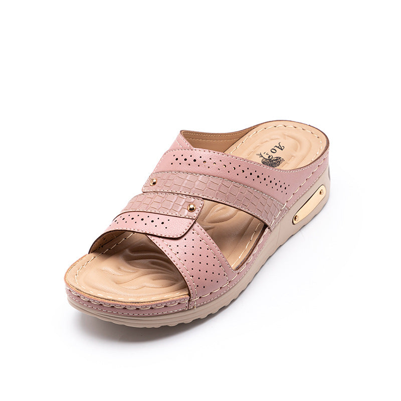 Orthopedic Balance Wedge Sandals - Non Slip Comfort